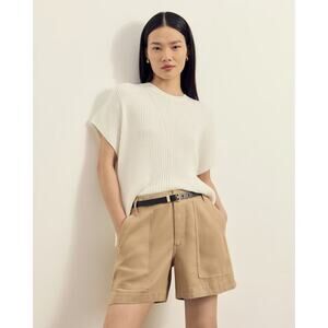 $78 Everlane The Utility Short in Buttersoft - Tan - Size 2